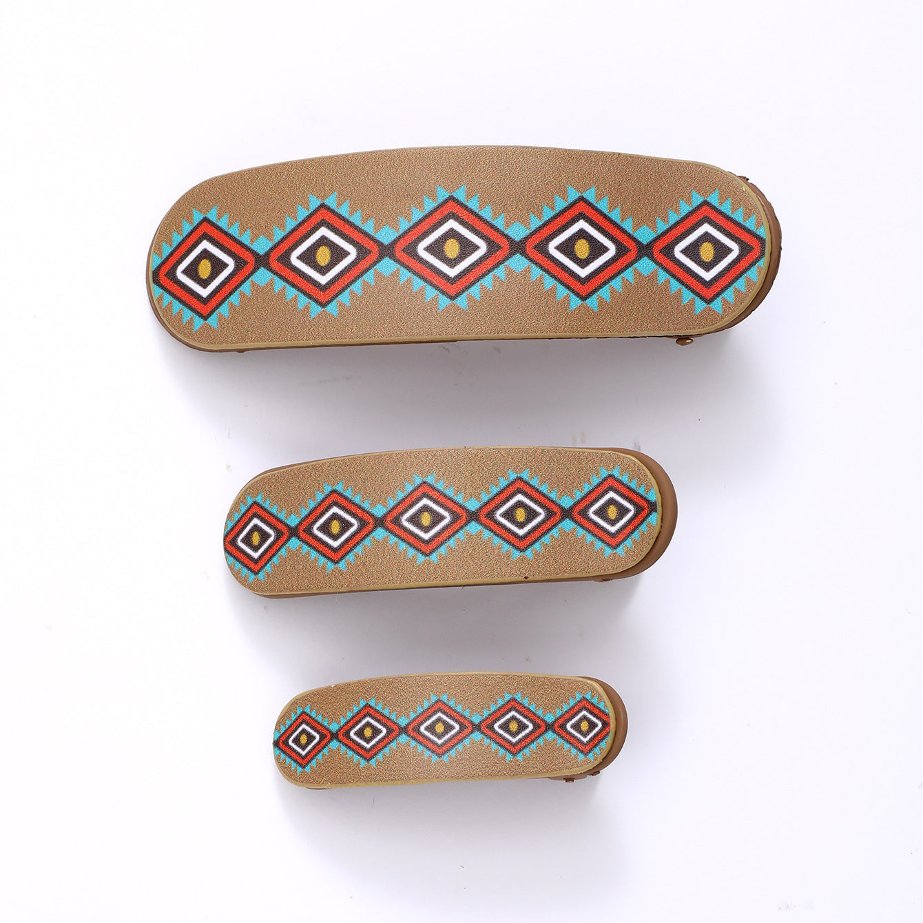 Wholesale Retro Multicolor Sunflower Bull Head Letter Pattern Hairpin